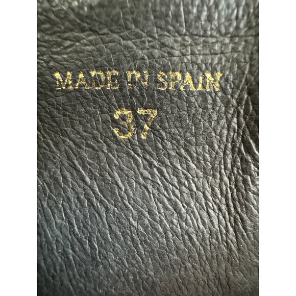 NWT Palomitas by Paloma Bascelo Black Boots / Booties (7) 37.5 
Pewter Studding - Picture 7 of 9